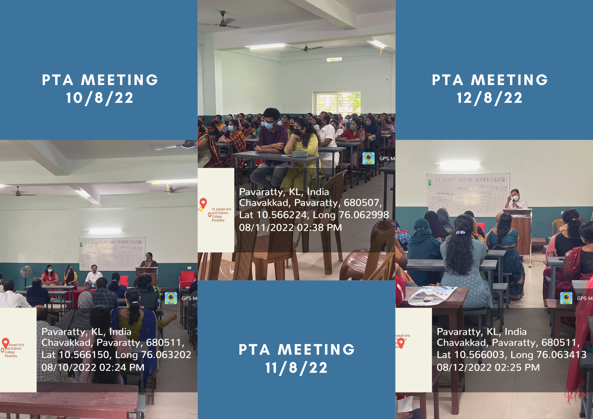 PTA Meeting of 3rd Semester Degree Students