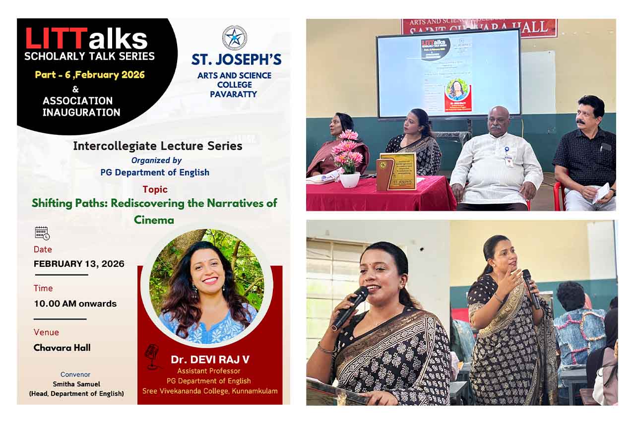 INAUGURATION OF ENGLISH ASSOCIATION 2025-26 & LITTalk SCHOLARLY TALK SERIES PART- 6